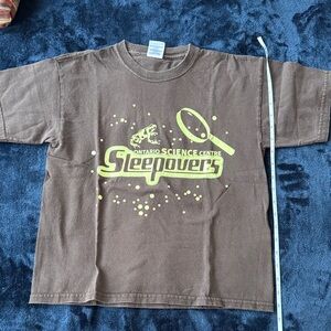 Ontario Science Centre Kids Brown T-Shirt (Glow in the Dark)